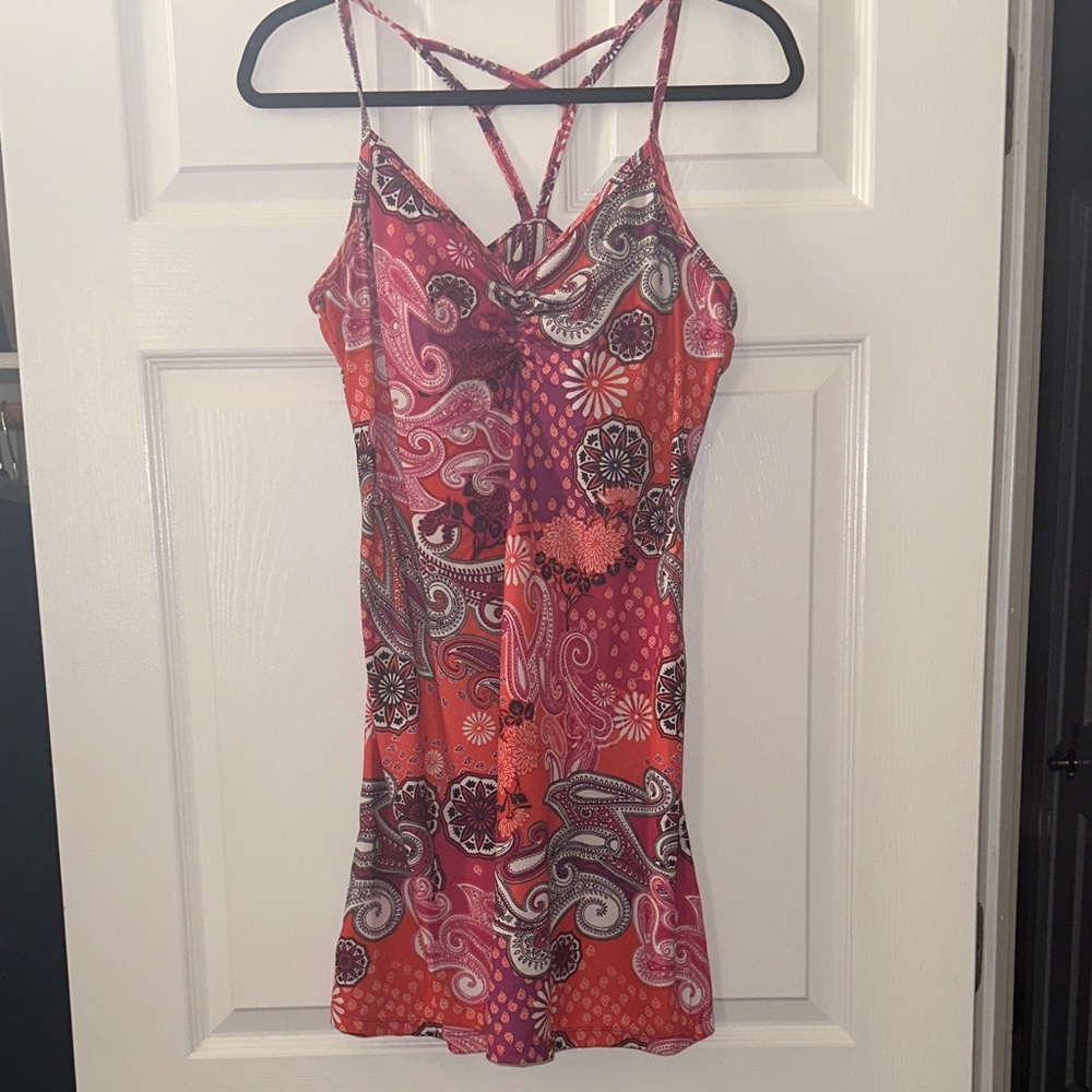 Floral Paisley Pink Sundress
